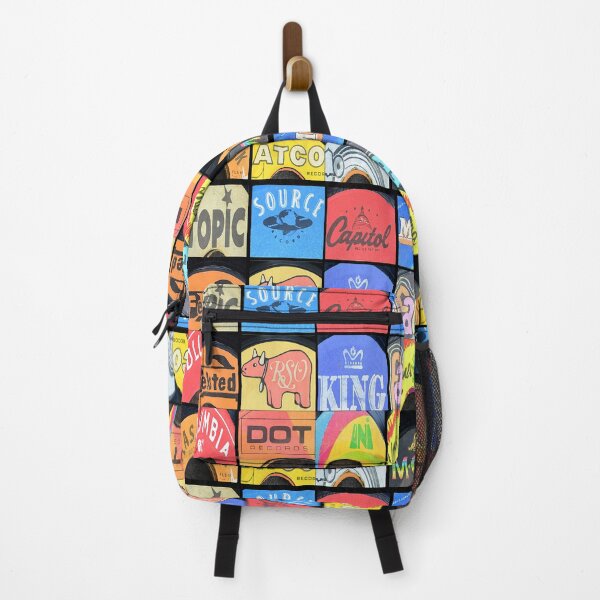 Item preview, Colorful record labels collage AA designed and sold by David Lee Thompson.