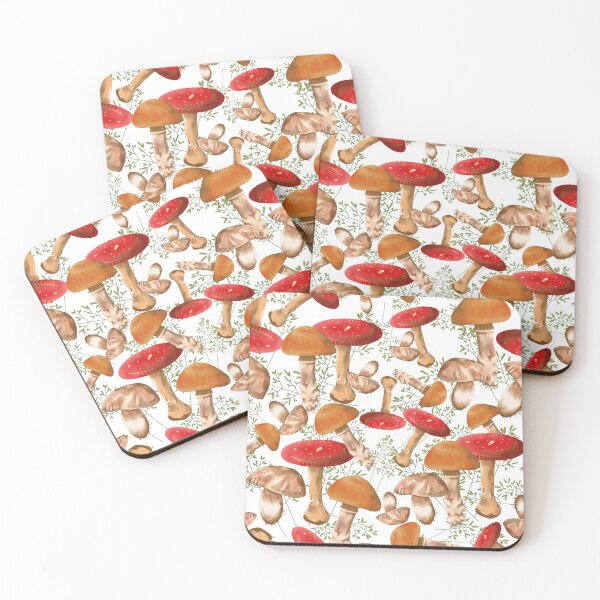 Item preview, Mushrooms in the Wild designed and sold by Mossy Shed Prints.