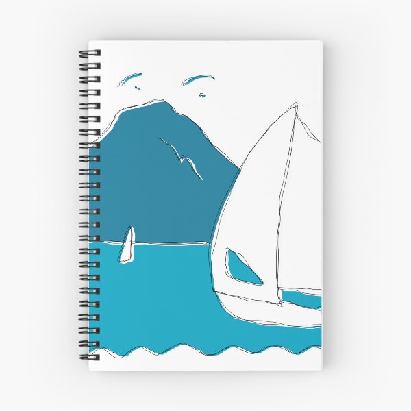 Artikelvorschau, Segeln und Gleitschirmfliegen entworfen und verkauft von NitArtCafe.