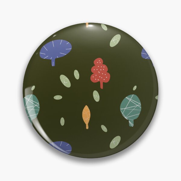 Item preview, Tree colorful textured abstract green fun pattern designed and sold by Yana Mustafina | Boho Soulful Designs.