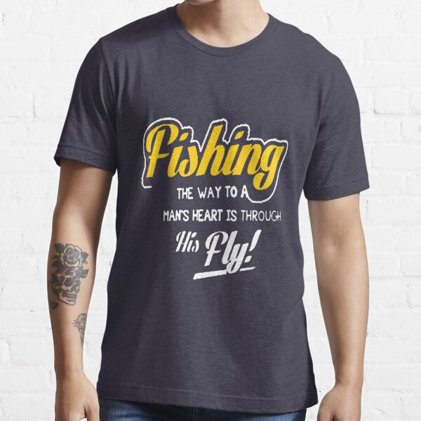 Mens Beer Fishing T Shirt, Humor Angling Shirt, Punny Gag Meme Fisherman  Loose Fit Tee, Joke Fishing Gifts, Beer Fishy Fishy 