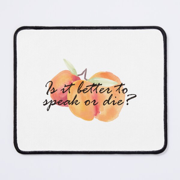 Item preview, Is it better to speak or die? designed and sold by knoperee.