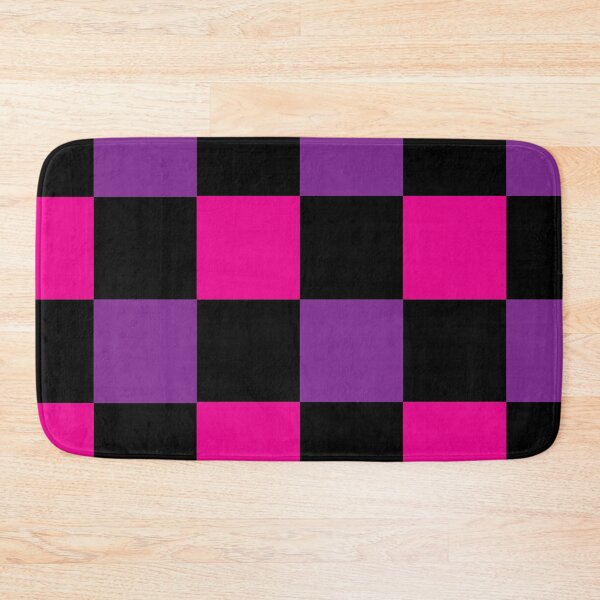 Item preview, Pink Purple and Black Checkerboard designed and sold by mamahellfire31.