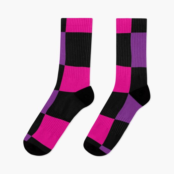 Item preview, Pink Purple and Black Checkerboard designed and sold by mamahellfire31.