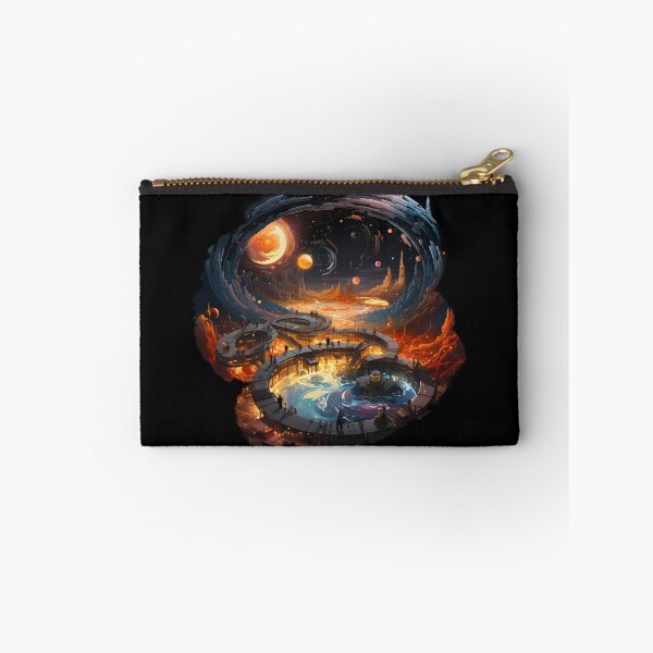 Item preview, Celestial Radiance: Surreal Architectural Landscape designed and sold by BNCH44.