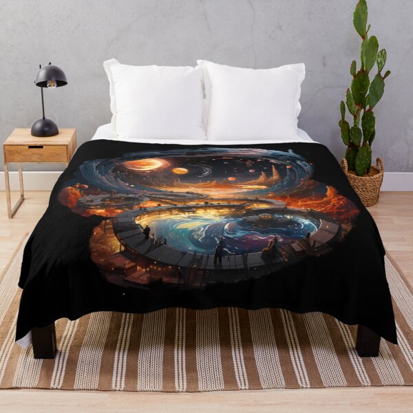 Item preview, Celestial Radiance: Surreal Architectural Landscape designed and sold by BNCH44.