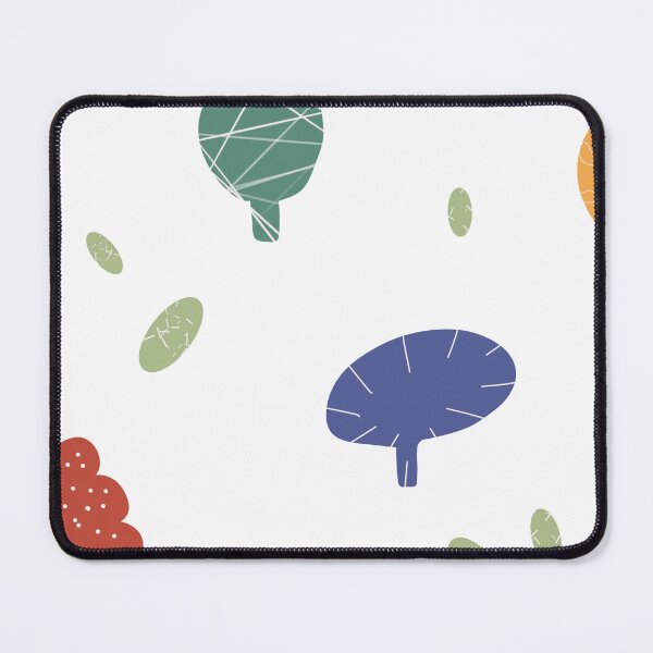 Item preview, Tree colorful textured abstract a seamless pattern designed and sold by Yana Mustafina | Boho Soulful Designs.