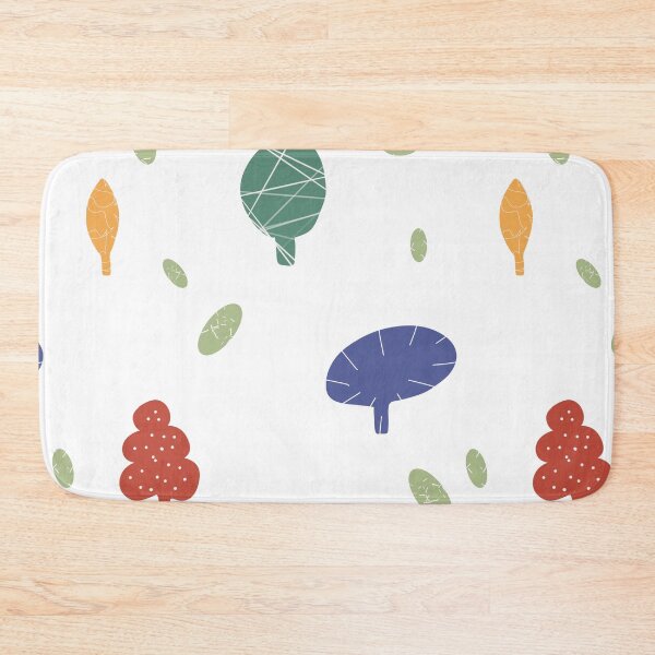 Item preview, Tree colorful textured abstract a seamless pattern designed and sold by Yana Mustafina | Boho Soulful Designs.