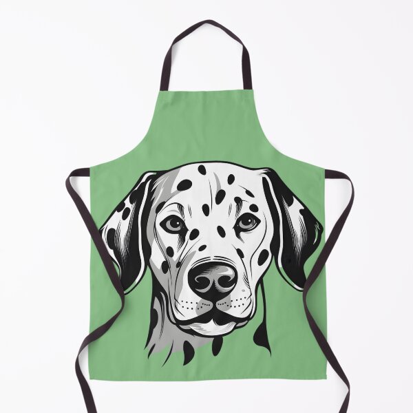 Item preview, Dalmatian Head Clip Art Graphic designed and sold by KumbayArt.
