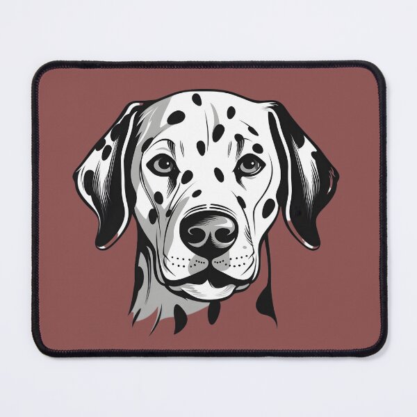 Item preview, Dalmatian Head Clip Art Graphic designed and sold by KumbayArt.