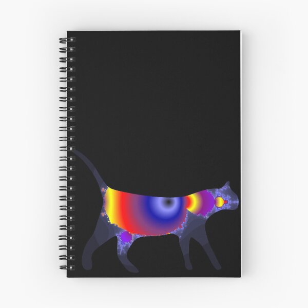 Item preview, Rainbow Mandelbrot Fractal Cat designed and sold by ChaosEmporium.