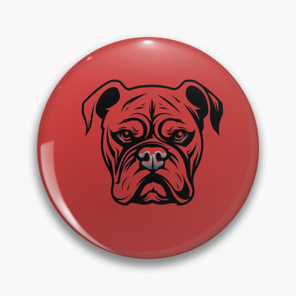 Item preview, Bulldog Head Clip Art Graphic designed and sold by KumbayArt.