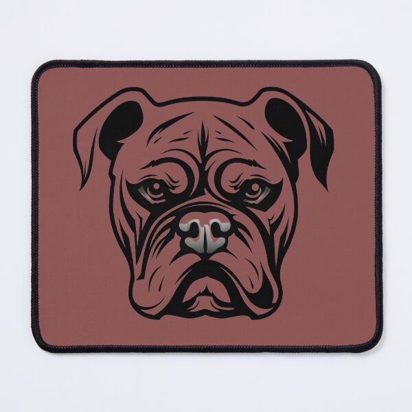 Item preview, Bulldog Head Clip Art Graphic designed and sold by KumbayArt.