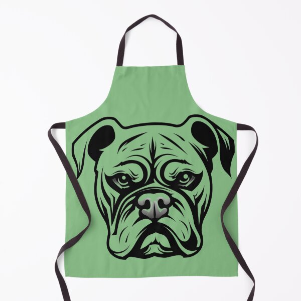 Item preview, Bulldog Head Clip Art Graphic designed and sold by KumbayArt.
