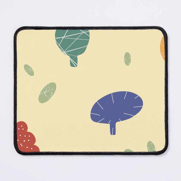 Item preview, Tree colorful textured abstract cute beige pattern designed and sold by Yana Mustafina | Boho Soulful Designs.