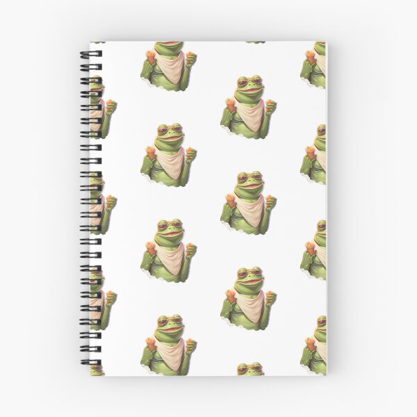 Item preview, Funny Frog Summer Sunbathing Frog  designed and sold by ArtFromBeyond.
