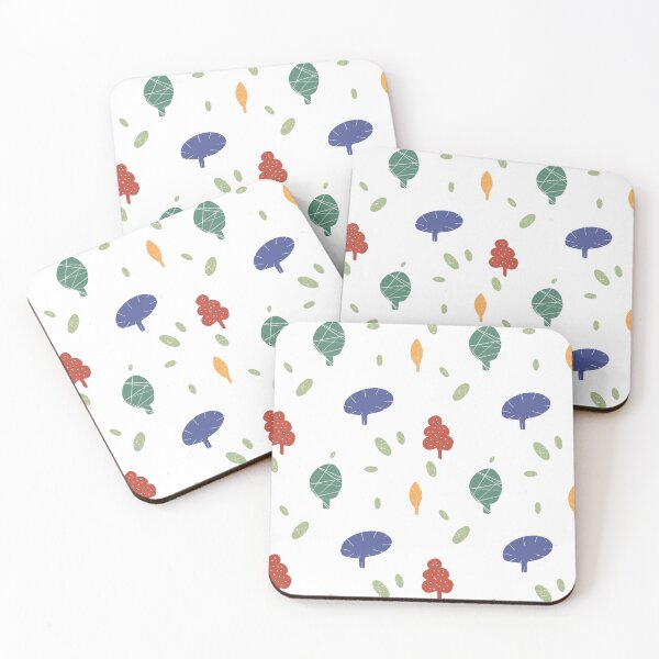 Item preview, Tree colorful textured abstract simple fun pattern designed and sold by Yana Mustafina | Boho Soulful Designs.