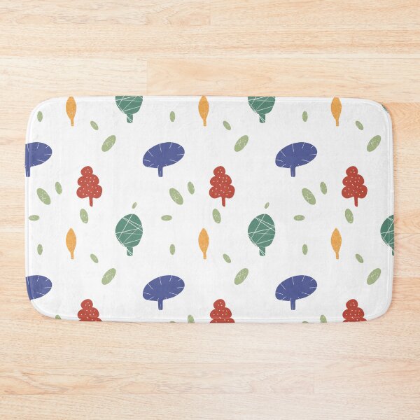 Item preview, Tree colorful textured abstract simple fun pattern designed and sold by Yana Mustafina | Boho Soulful Designs.