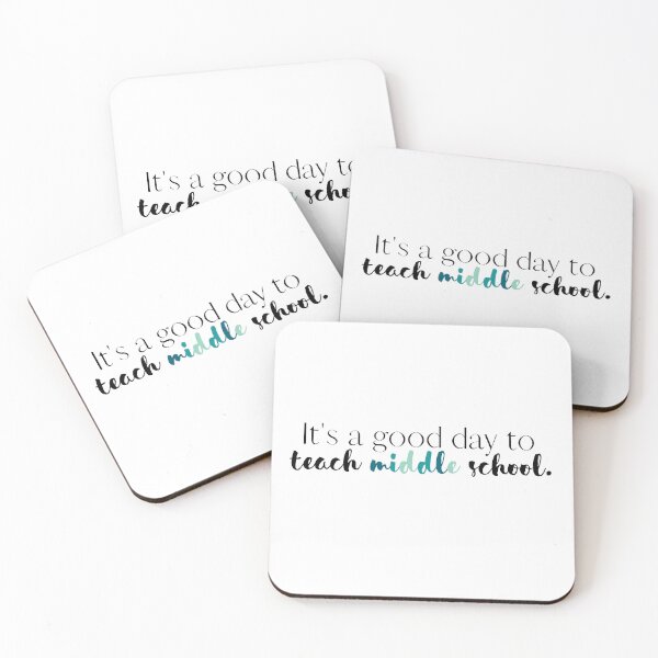 Item preview, Its a Good Day to Teach Middle School | Teacher | Teachers | Love Teaching | School | Back to School designed and sold by ShoniwDesigns.