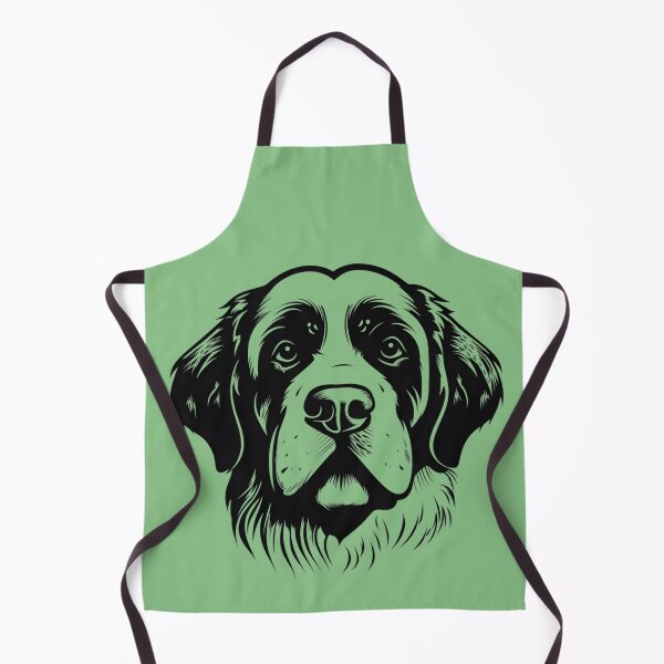 Item preview, St. Bernard Head Clip Art Graphic designed and sold by KumbayArt.