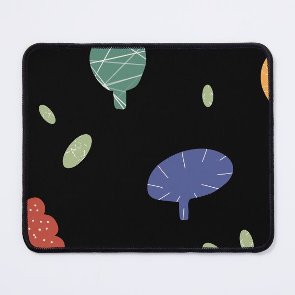 Item preview, Tree colorful textured abstract black cute pattern designed and sold by Yana Mustafina | Boho Soulful Designs.