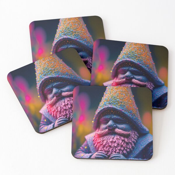 Item preview, garden gnome with pink beard designed and sold by Maelgoa.