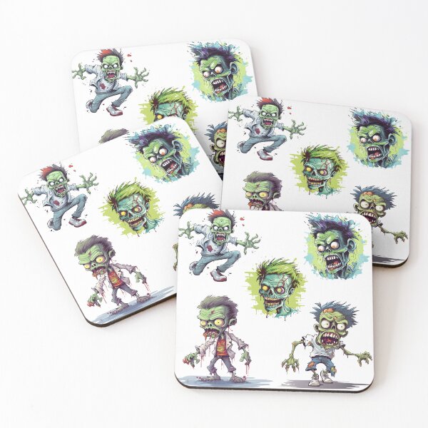 Item preview, Funny Cartoon Crazy Zombie  designed and sold by YBsahadow.