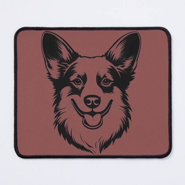 Item preview, Corgi Head Clip Art Graphic designed and sold by KumbayArt.