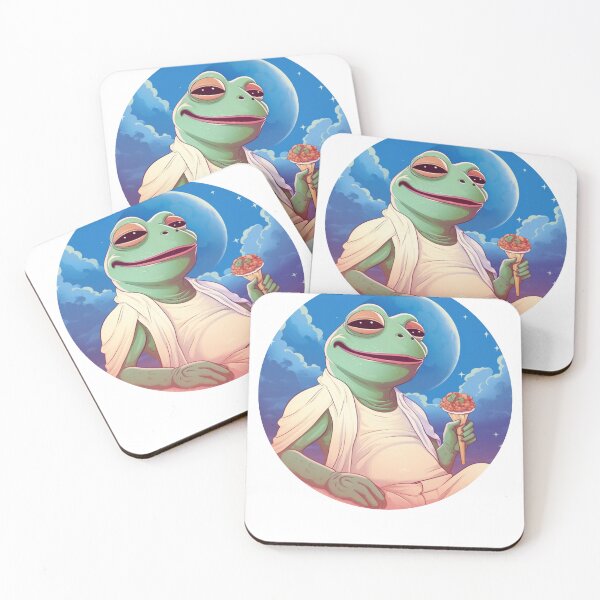 Item preview, Funny Frog Summer Sunbathing Frog Chilling  designed and sold by ArtFromBeyond.