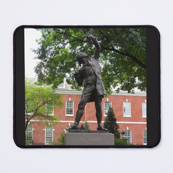 Item preview, The Signer Statue in Philadelphia designed and sold by SCTBUFFALOPHOTO.