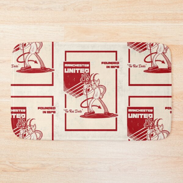 Item preview, The Red Devil of Manchester designed and sold by pottdoodle.