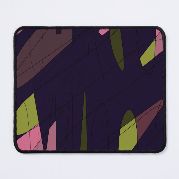 Item preview, Scribble color block fun chaotic violet pattern designed and sold by Yana Mustafina | Boho Soulful Designs.