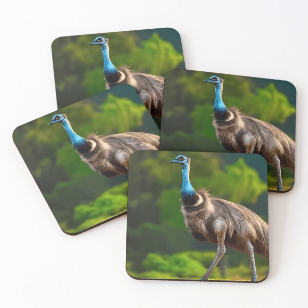 Item preview, Exploring the Majestic Flight of the Emu in Pristine Landscapes designed and sold by ShopArtBrais.