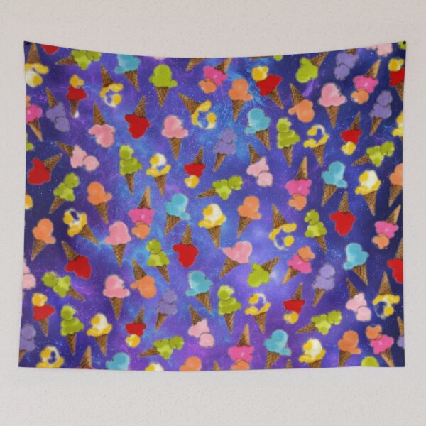 Item preview, Ice Cream Cones Cosmic Purple designed and sold by Profitrip.