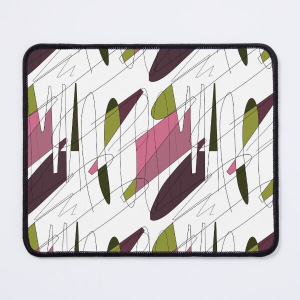 Item preview, Scribble color block fun chaotic seamless pattern designed and sold by Yana Mustafina | Boho Soulful Designs.