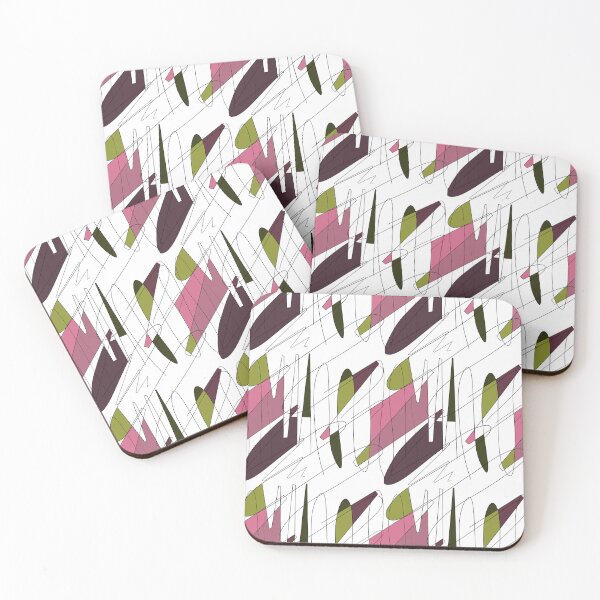 Item preview, Scribble color block fun chaotic seamless pattern designed and sold by Yana Mustafina | Boho Soulful Designs.