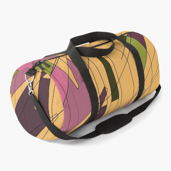 Item preview, Scribble color block fun chaotic yellow pattern designed and sold by Yana Mustafina | Boho Soulful Designs.