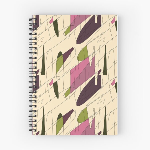 Item preview, Scribble color block fun chaotic beige pattern designed and sold by Yana Mustafina | Boho Soulful Designs.