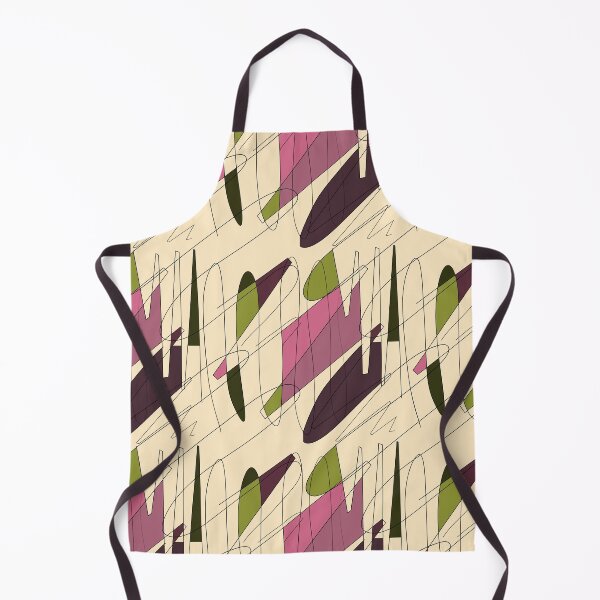 Item preview, Scribble color block fun chaotic beige pattern designed and sold by Yana Mustafina | Boho Soulful Designs.