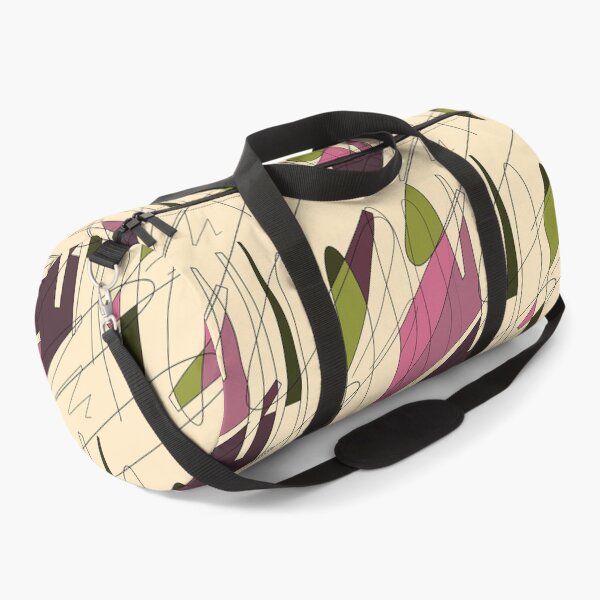 Item preview, Scribble color block fun chaotic beige pattern designed and sold by Yana Mustafina | Boho Soulful Designs.