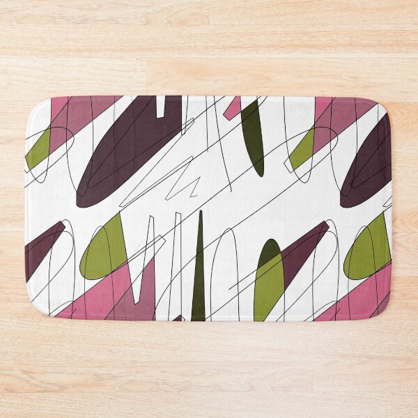 Item preview, Scribble color block cute chaotic seamless pattern designed and sold by Yana Mustafina | Boho Soulful Designs.