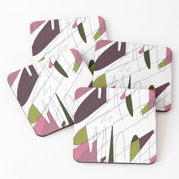 Item preview, Scribble color block cute chaotic seamless pattern designed and sold by Yana Mustafina | Boho Soulful Designs.