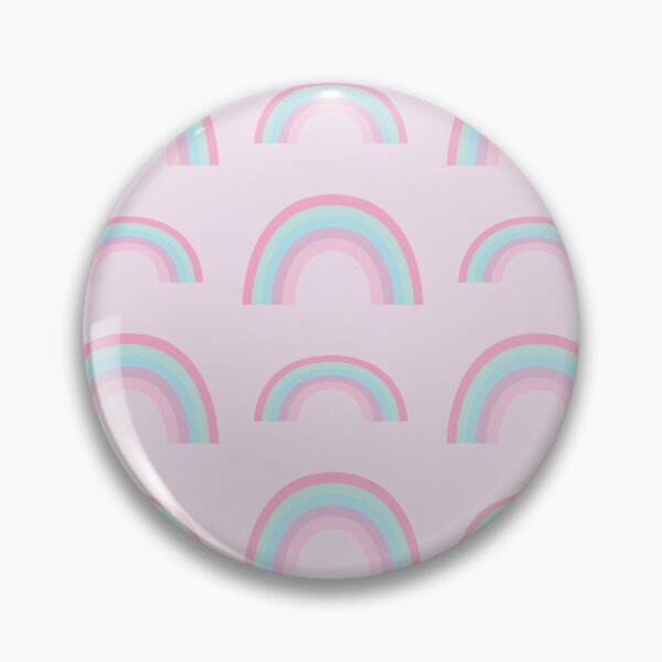 Item preview, Pastel Rainbows Pattern 1 designed and sold by Daniel Bevis Design.