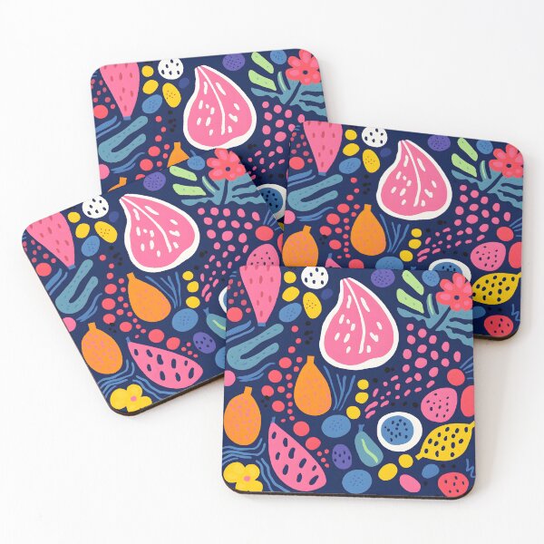 Item preview, Tropical Delights: Playful Abstracted Fruits designed and sold by BNCH44.