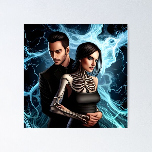  Gothic couple, gothic love , Poster