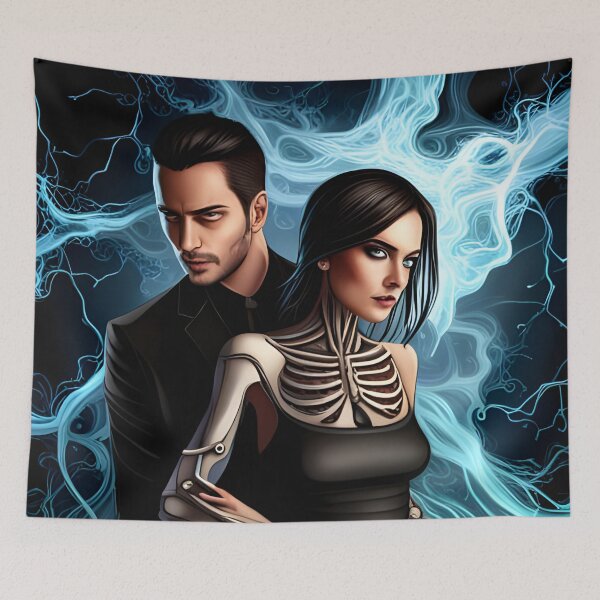 Item preview,  Gothic couple, gothic love , designed and sold by GothicRubette.