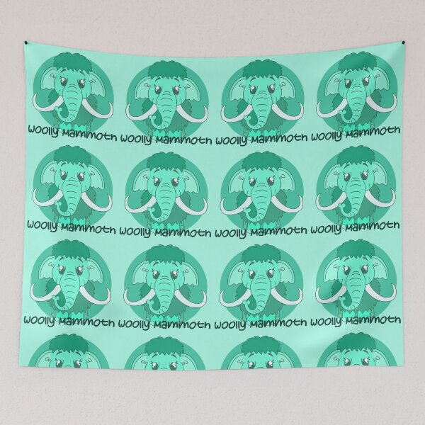 Item preview, Minty Mammoth! designed and sold by CuteNcreepyuk.