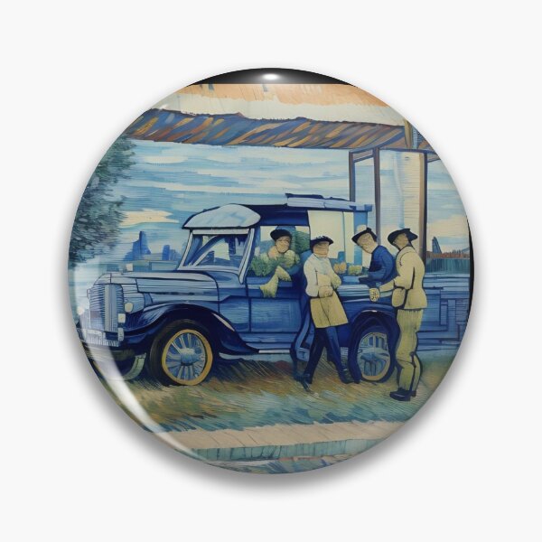 Item preview, Van gogh classic truck  designed and sold by modernzen.