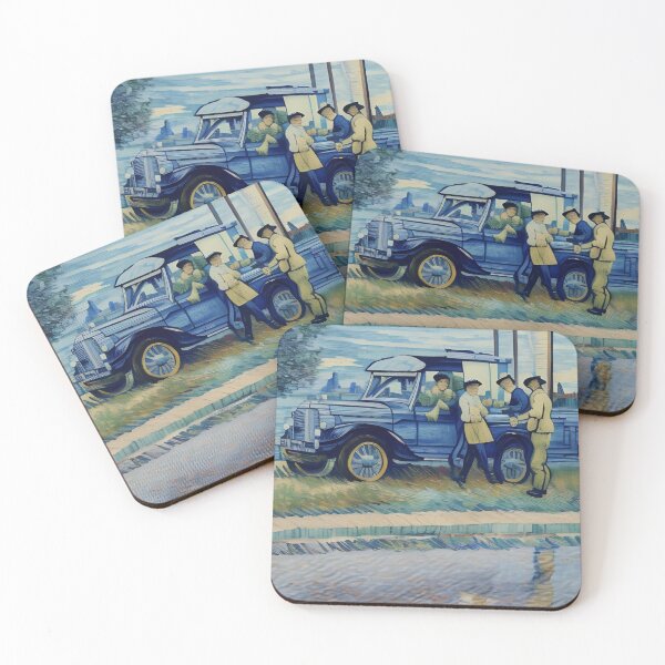 Item preview, Van gogh classic truck  designed and sold by modernzen.