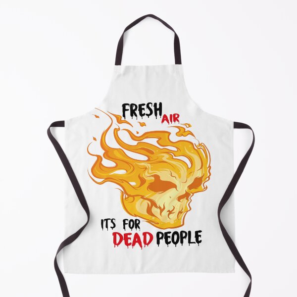 Item preview, fresh air is for dead people sticker designed and sold by limanol.